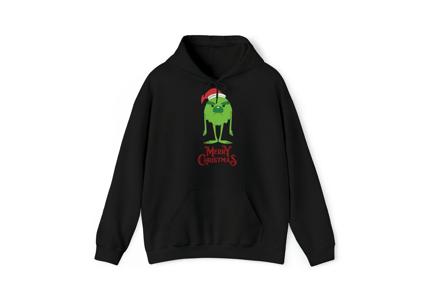 Quality Elegance Weihnachtssweatshirt Grinch Merry Christmas Hoodie von Quality Elegance
