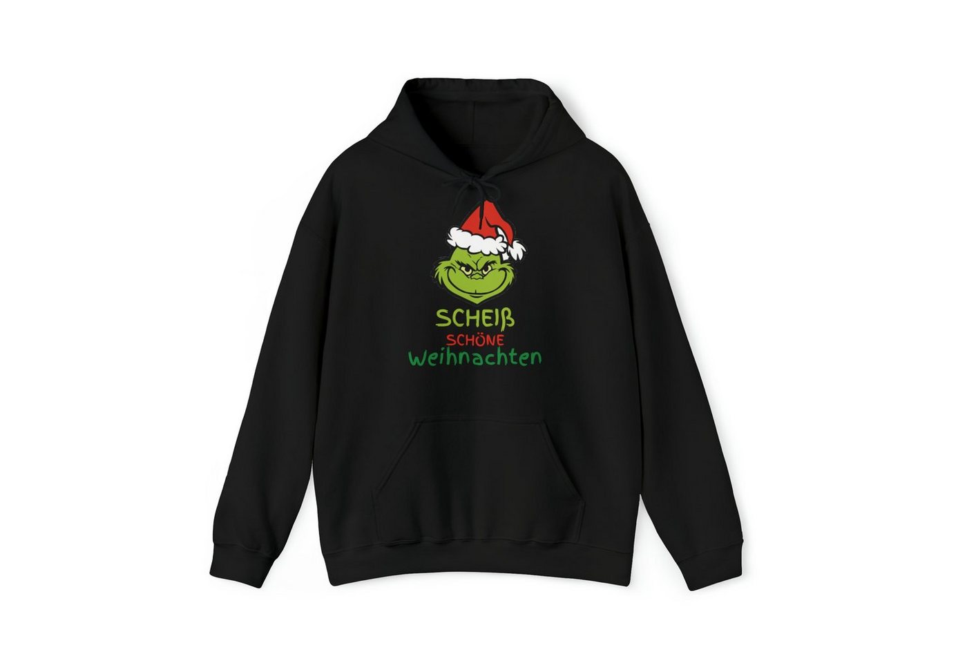 Quality Elegance Weihnachtssweatshirt Grinch Scheiß Schöne Weihnacten Hoodie weihnachtspullover damen herren von Quality Elegance