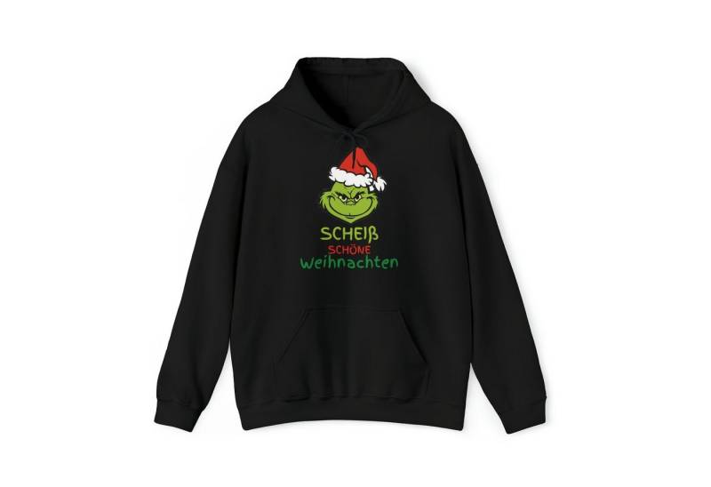 Quality Elegance Weihnachtssweatshirt Grinch Scheiß Schöne Weihnacten Hoodie weihnachtspullover damen herren von Quality Elegance