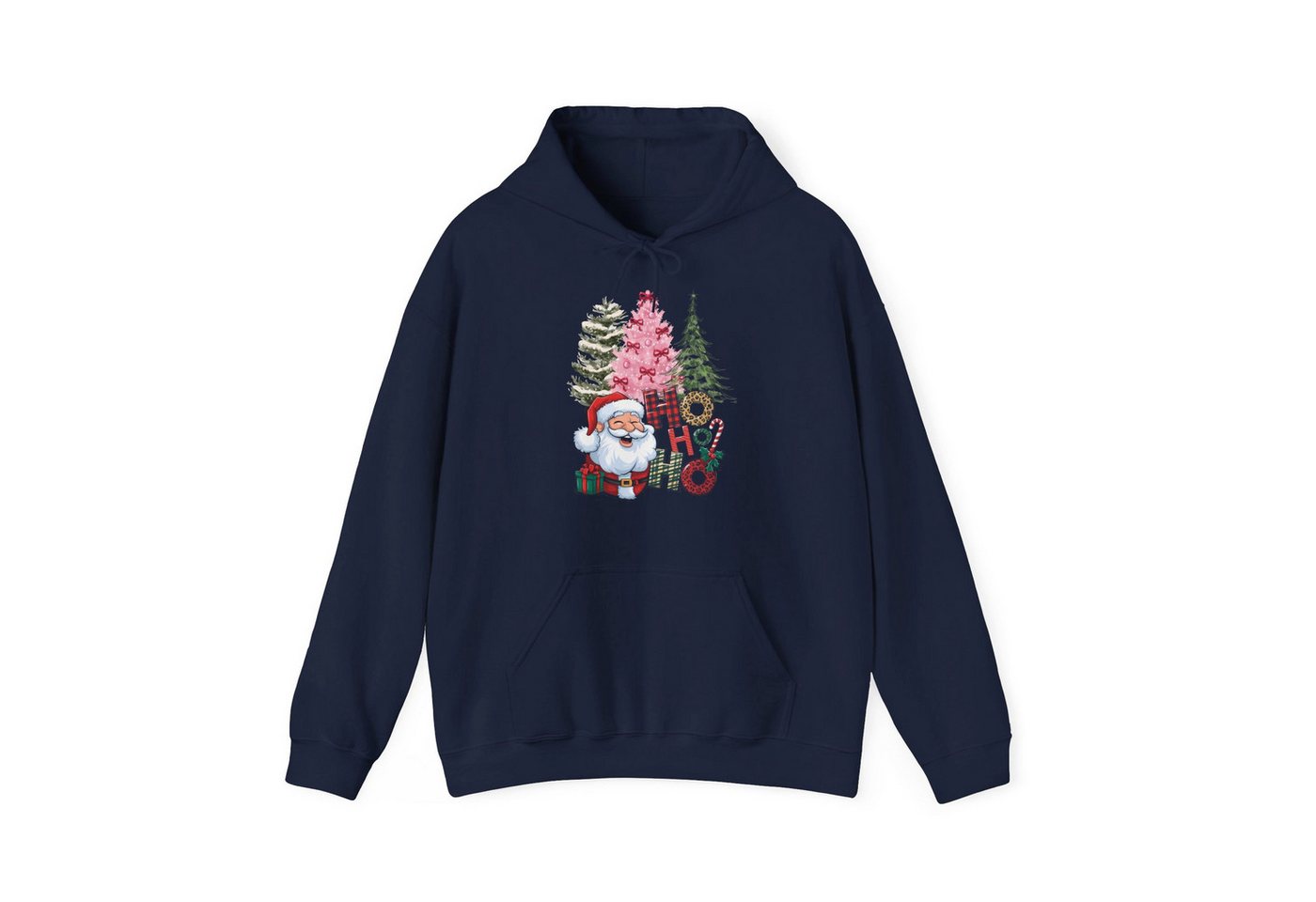 Quality Elegance Weihnachtssweatshirt Ho Ho Ho Santa Christmas Hoodie Sweatshirt – Winter Unisex Pullover von Quality Elegance