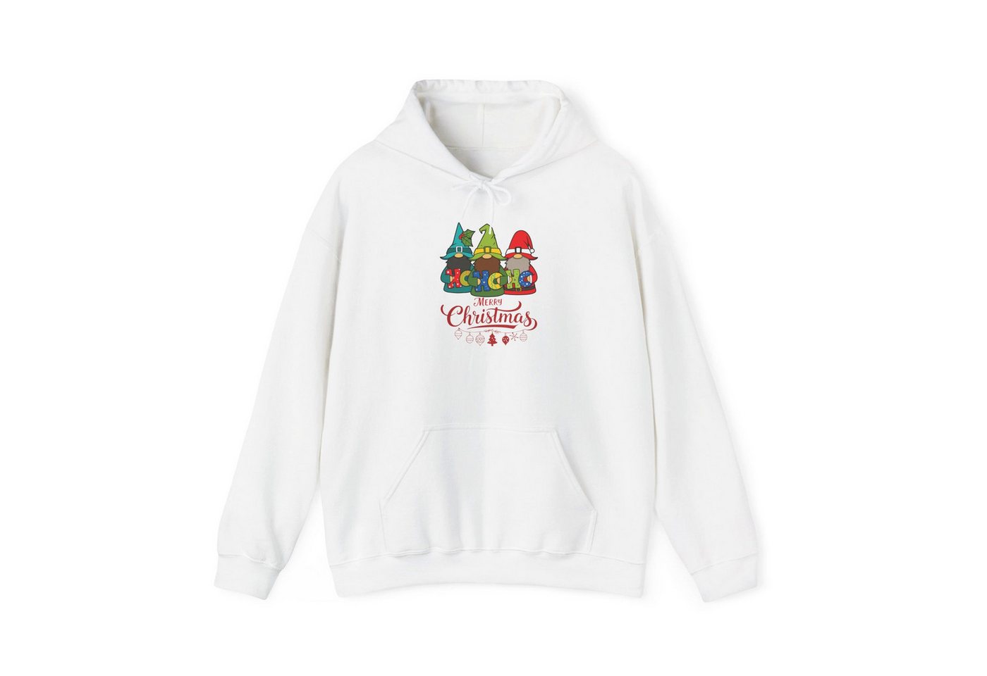 Quality Elegance Weihnachtssweatshirt Ho Ho Ho Weihnachten Hoodie mit Wichtel Motiv Unisex von Quality Elegance