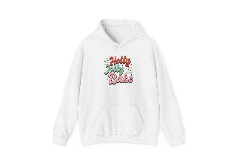 Quality Elegance Weihnachtssweatshirt Holly Jolly Babe Weihnachten Hoodie Unisex Christmas Pullover Retro von Quality Elegance