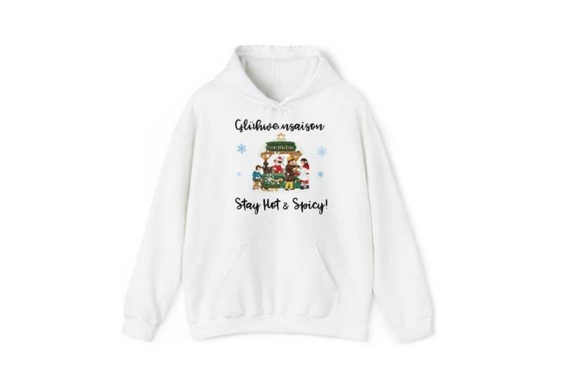 Quality Elegance Weihnachtssweatshirt Its the Glühwein Saison Christmas Hoodie, Christmas Sweatshirt von Quality Elegance