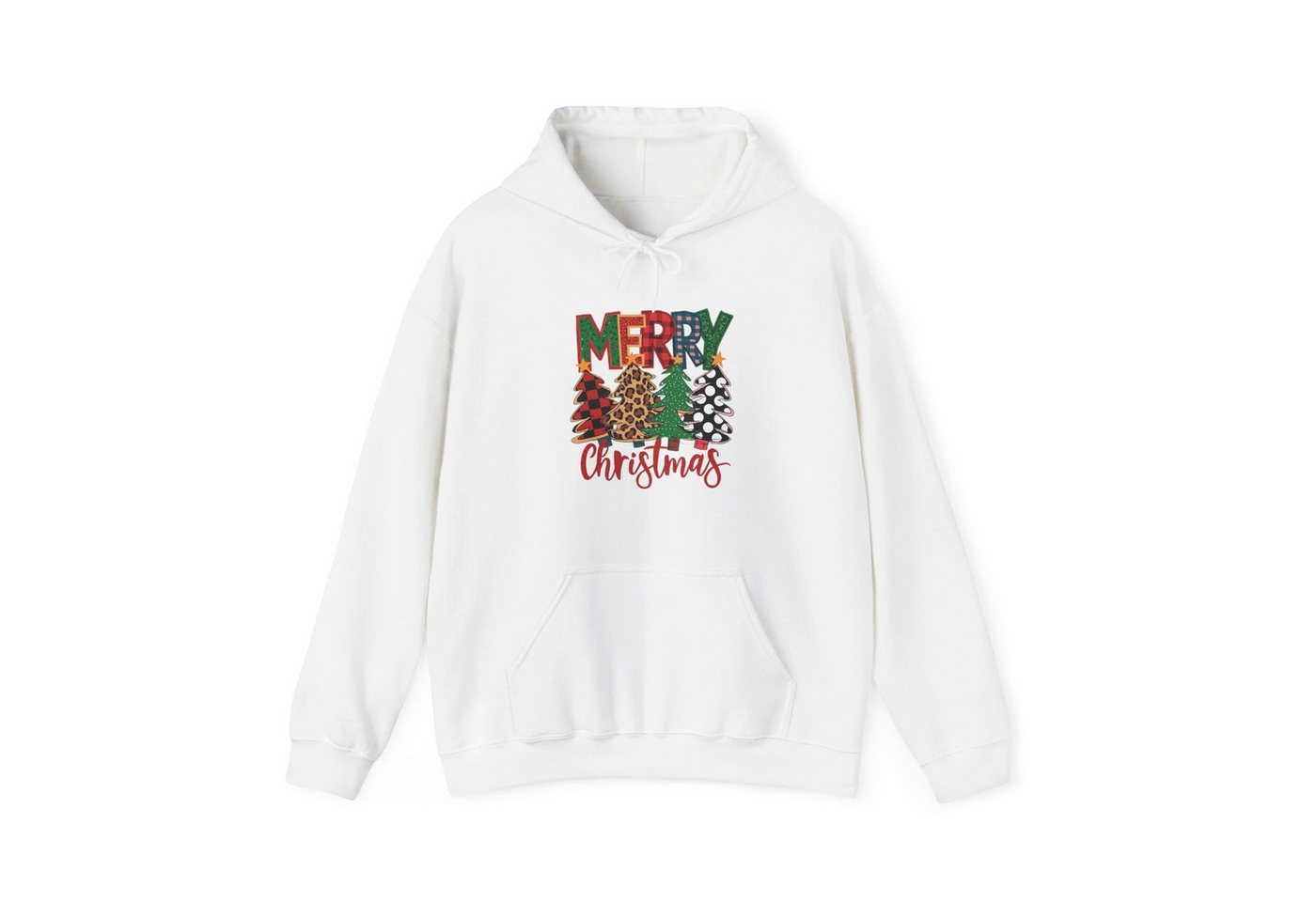 Quality Elegance Weihnachtssweatshirt Merry Christmas Hoodie– Festlicher Winter Pullover von Quality Elegance