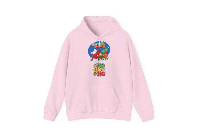 Quality Elegance Weihnachtssweatshirt Merry Christmas Hoodie Santa & Ho Ho Ho Motiv Unisex von Quality Elegance