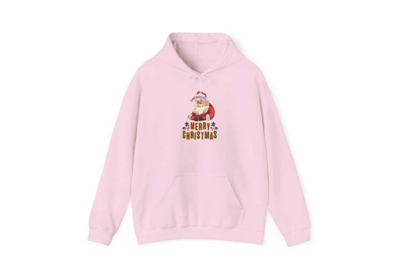 Quality Elegance Weihnachtssweatshirt Merry Christmas Santa Hoodie Weihnachten Unisex Retro Look von Quality Elegance