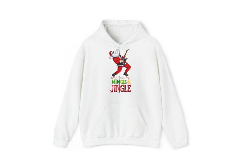 Quality Elegance Weihnachtssweatshirt Mingle & Jingle Christmas Hoodie,Christmas Sweater weihnachtspullover von Quality Elegance