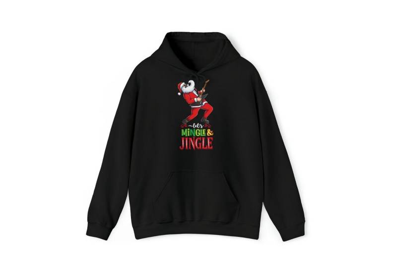 Quality Elegance Weihnachtssweatshirt Mingle & Jingle Christmas Hoodie,Christmas Sweater weihnachtspullover von Quality Elegance