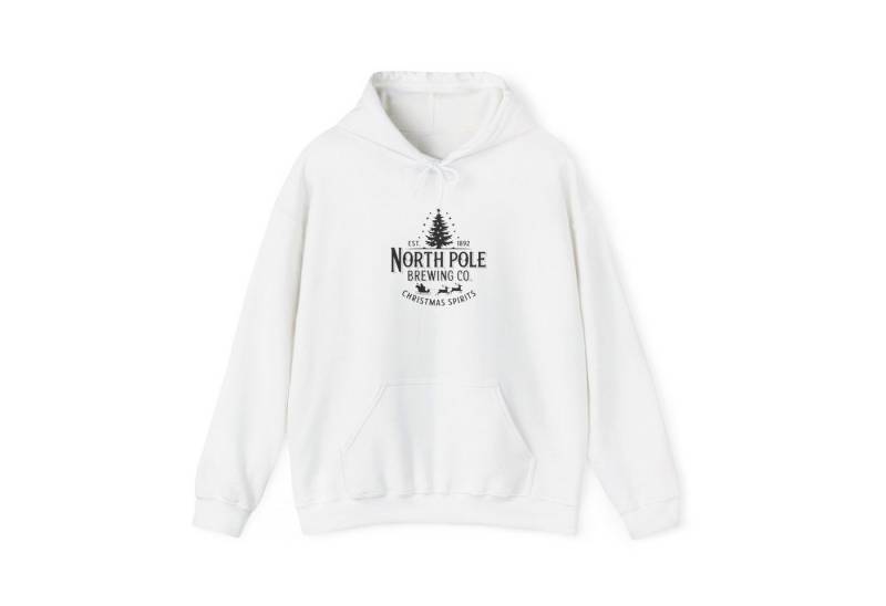 Quality Elegance Weihnachtssweatshirt North Pole Brewing Co Weihnachten Hoodie Unisex Christmas Pullover von Quality Elegance