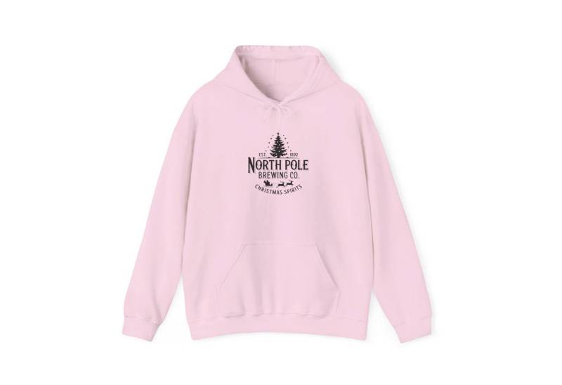 Quality Elegance Weihnachtssweatshirt North Pole Brewing Co Weihnachten Hoodie Unisex Christmas Pullover von Quality Elegance
