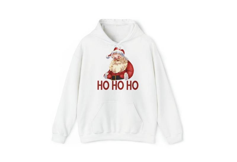 Quality Elegance Weihnachtssweatshirt Santa Christmas Hoodie, HO HO HO Christmas Sweatshirt von Quality Elegance