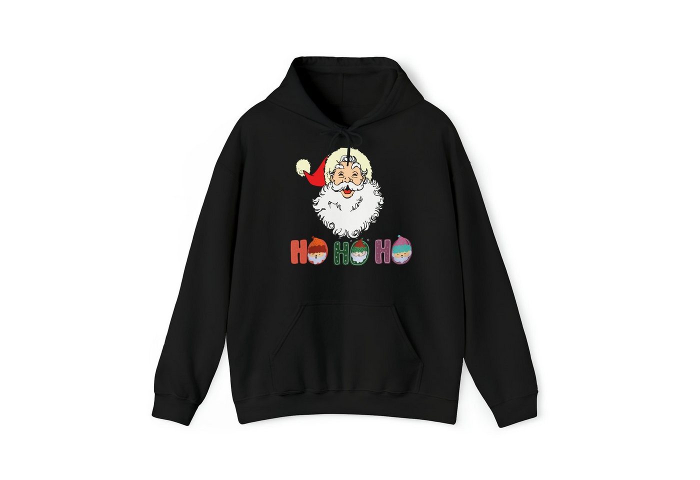 Quality Elegance Weihnachtssweatshirt Santa Christmas Hoodie, Men Women Christmas Sweatshirt von Quality Elegance