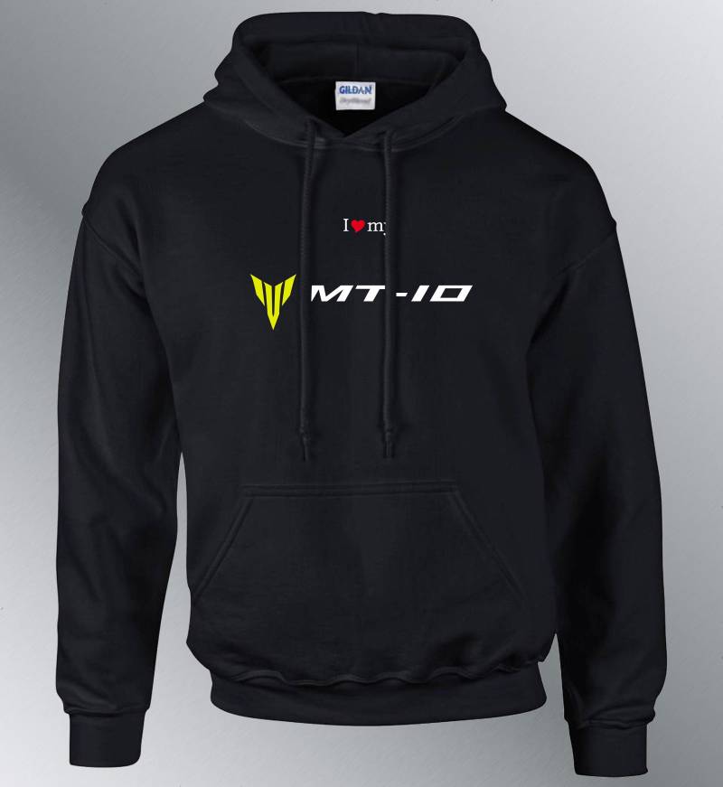 Sweatshirt Hoodie Mt-10 Crossplane Biker Motorrad Mt10 Pullover Kapuzenpullover von QualityShirtsFrance