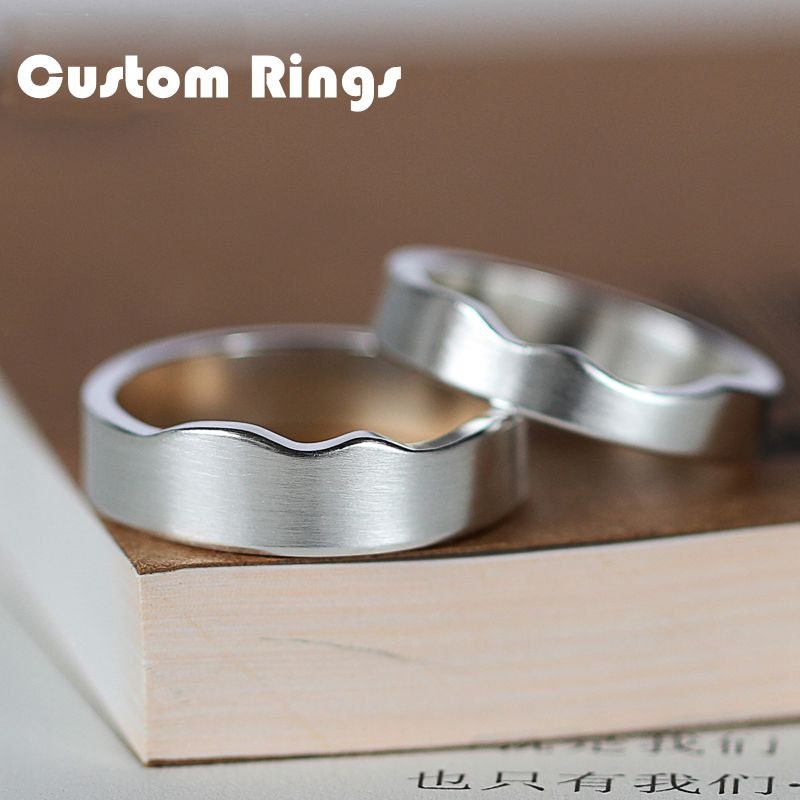 2 Ringe-Metall Drahtziehen Versprechen Ringe, Promise Ring Für Paare, Liebhaber Seine Und Ihre Ring-Sets, Trauringe, Valentinstag Geschenk 2 Ringe-Metall Drahtziehen Versprechen Ringe, Promise Ring Für Paare, Liebhaber Seine Und Ihre Ring-Sets, Trauringe, Valentinstag Geschenk von QualitycArt
