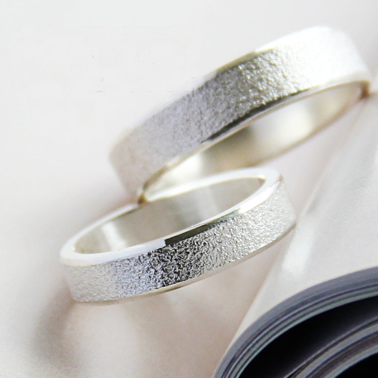 Mediterrane Amourösen Gefühle Silber Infinity Ring, Hochzeit Paare Ringe, Seine Und Ihre Versprechen Ring-Sets Für Paar Ring von QualitycArt