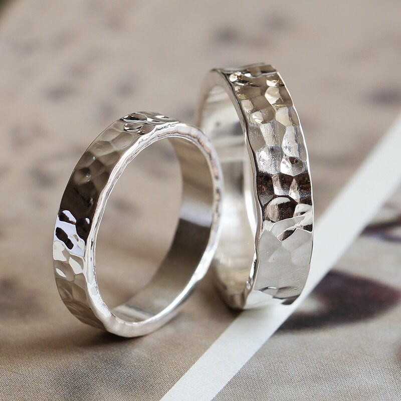 Passende Versprechen Ringe, Personalisierte Paar Partnerringe Für Paare, Set Ring, Seine Und Ihre Ring-Sets Passende Versprechen Ringe, Personalisierte Paar Partnerringe Für Paare, Set Ring, Seine Und Ihre Ring-Sets von QualitycArt