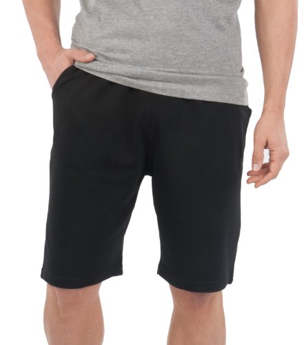 Qualityshirts Joggingbermuda Short, Gr. 4XL, schwarz von Qualityshirts