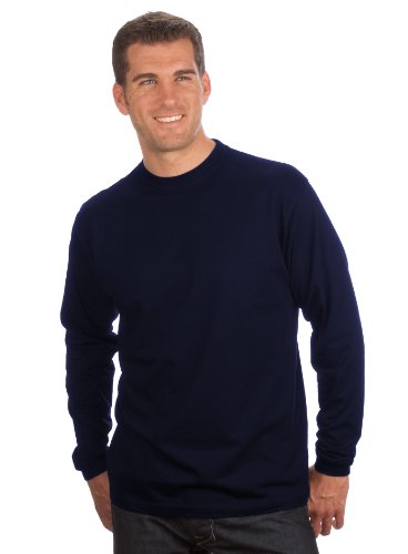 QUALITYSHIRTS Langarm Basic Shirt, Gr. XL, dunkelblau QUALITYSHIRTS Langarm Basic Shirt, Gr. XL, dunkelblau von QUALITYSHIRTS
