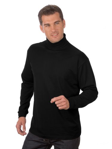 Qualityshirts Langarm Rolli, Gr. 3XL, schwarz von Qualityshirts