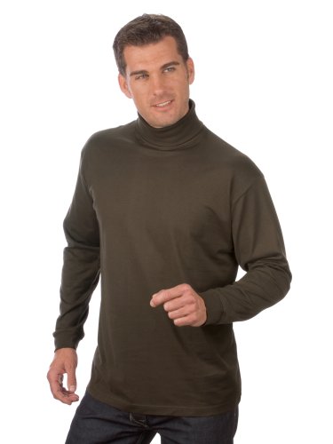 QUALITYSHIRTS Langarm Rolli, Gr. 5XL, braun von QUALITYSHIRTS