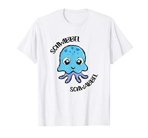 Schwibbel schwabbel süße Qualle Strand Kinder Quallen T-Shirt Schwibbel schwabbel süße Qualle Strand Kinder Quallen T-Shirt von Quallen, süße Qualle und Meduse Geschenk