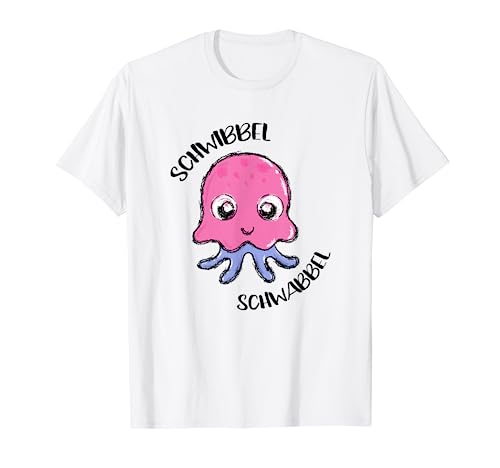 Schwibbel schwabbel süße Qualle Strand Kinder Quallen T-Shirt Schwibbel schwabbel süße Qualle Strand Kinder Quallen T-Shirt von Quallen, süße Qualle und Meduse Geschenk