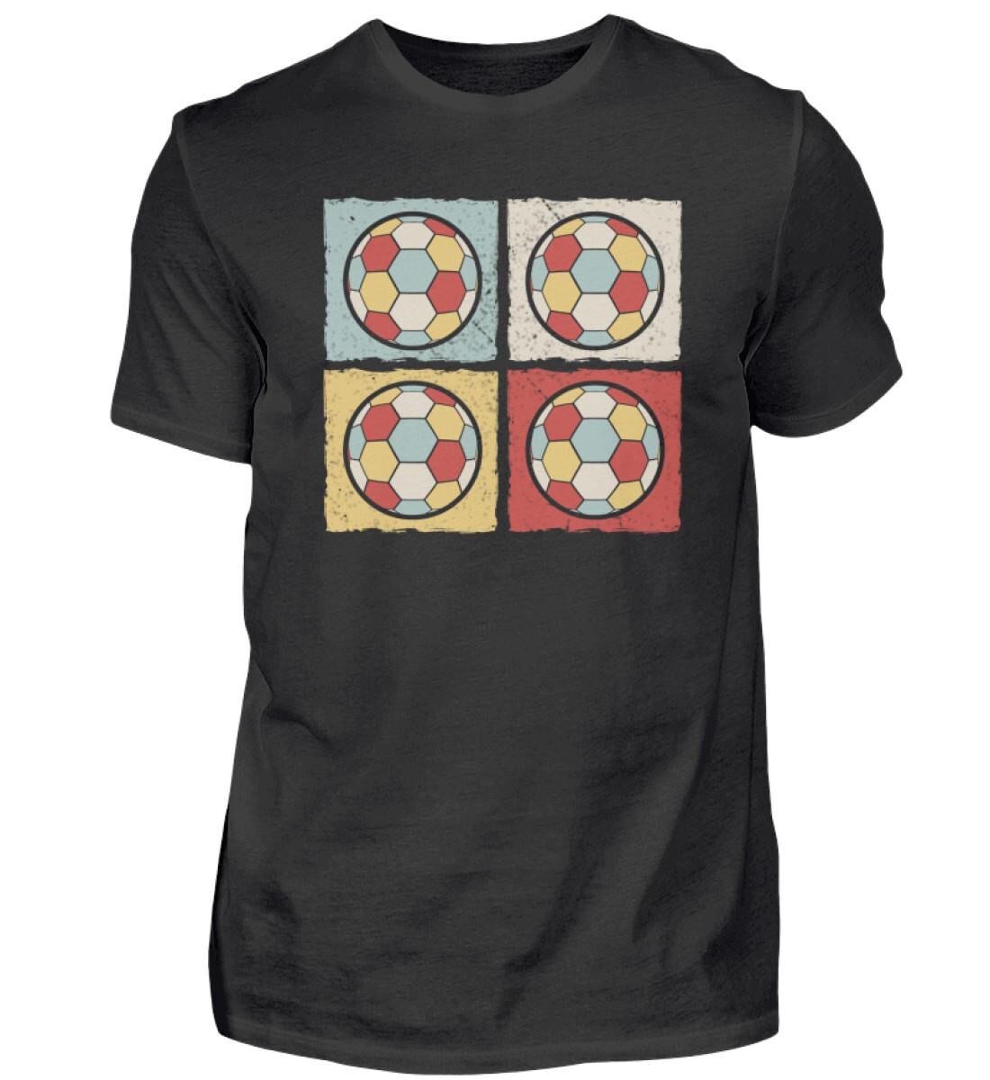 Handball Retro Shirt, Ball Vintage Quadrat, Handballer Geschenkidee, Handballteam Baumwolle T-Shirt Handball Retro Shirt, Ball Vintage Quadrat, Handballer Geschenkidee, Handballteam Baumwolle T-Shirt von Quantux