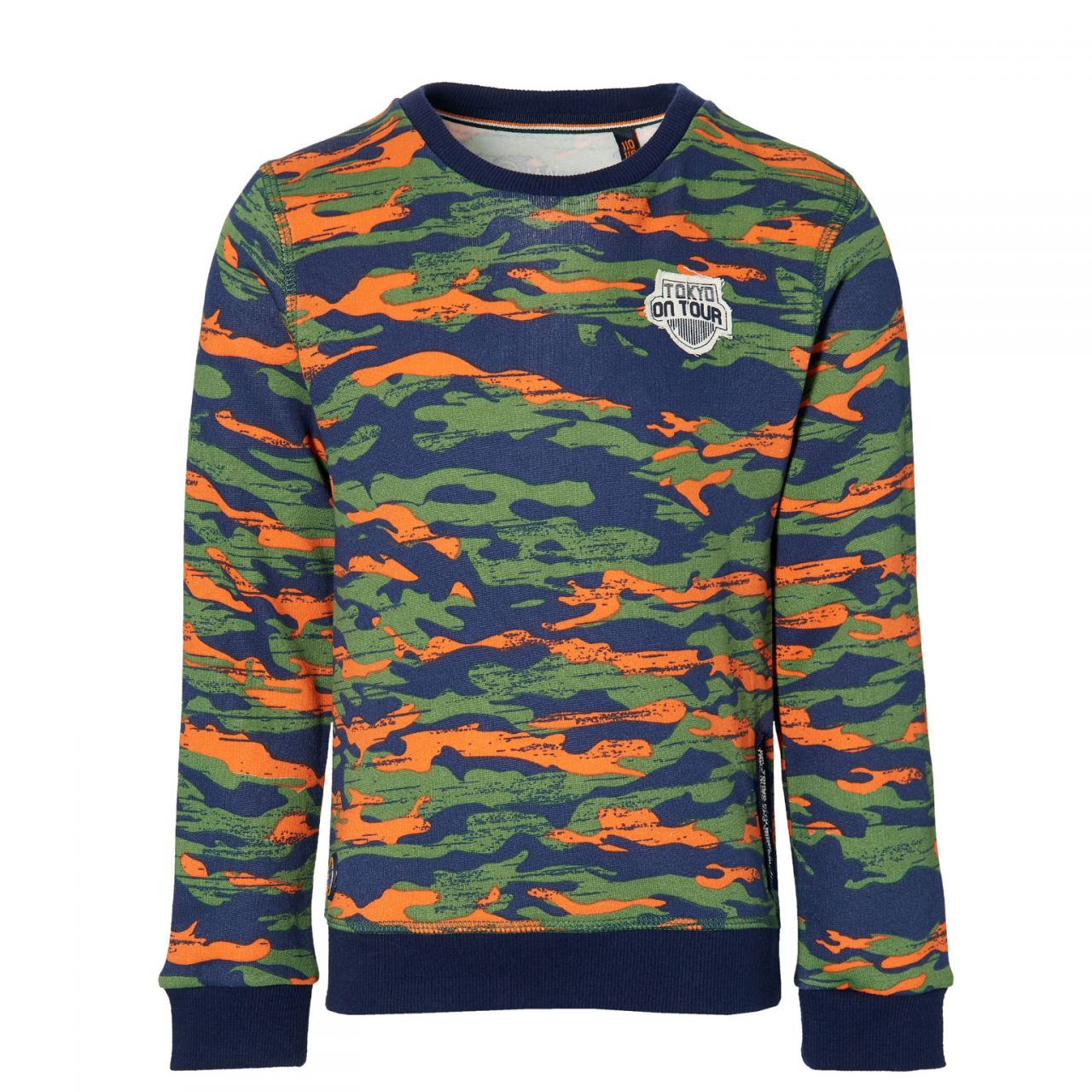 Quapi Derk Sweater W20 dark green army Junge von Quapi