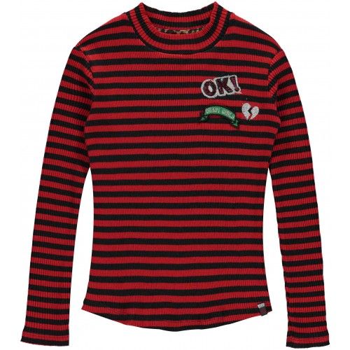 Quapi Lieke Longsleeve rot von Quapi