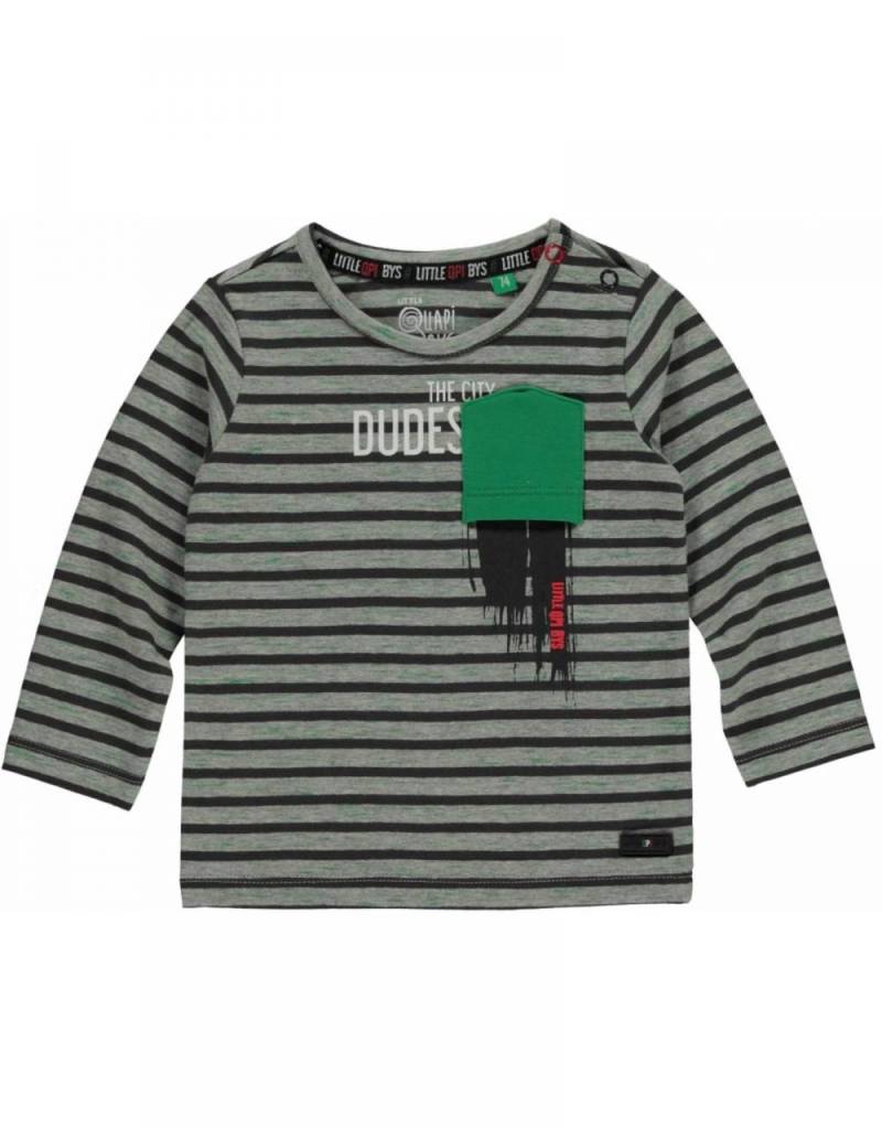 Quapi Marnix Longsleeve antra stripe von Quapi