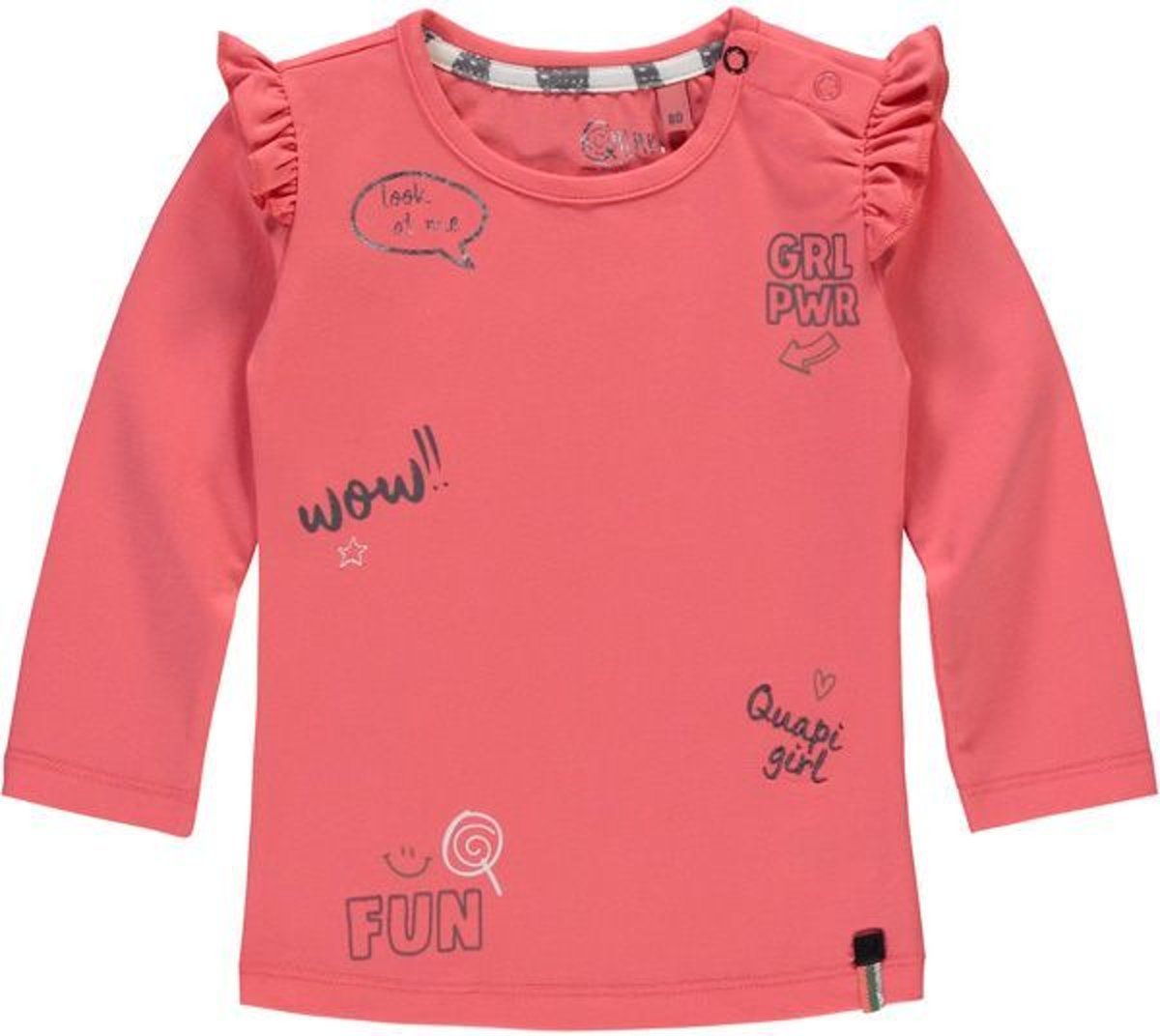 Quapi Ramona Longsleeve coral Mädchen von Quapi