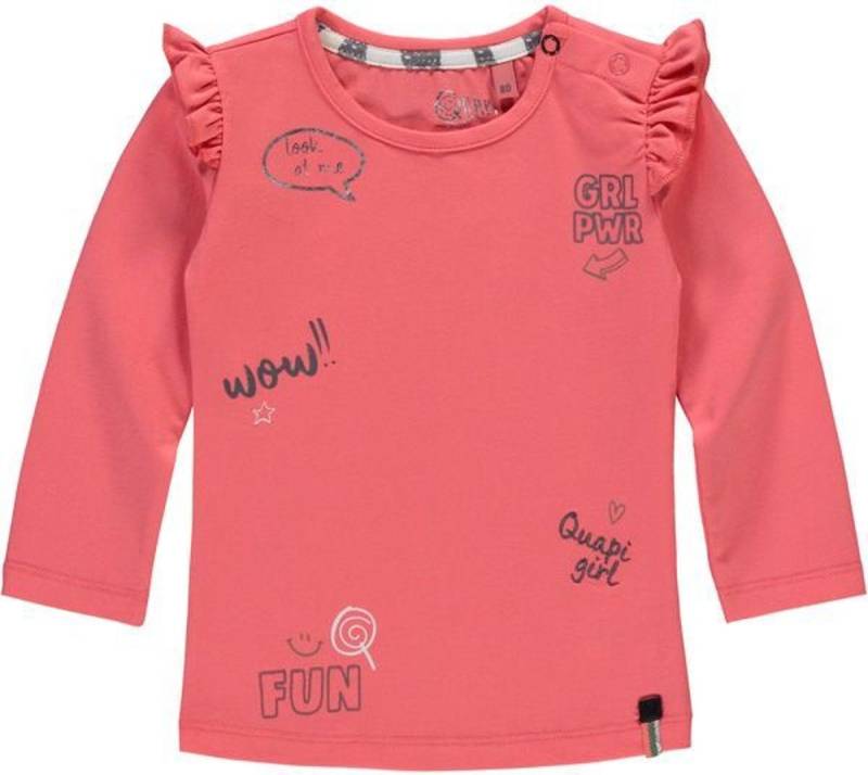 Quapi Ramona Longsleeve coral Mädchen von Quapi