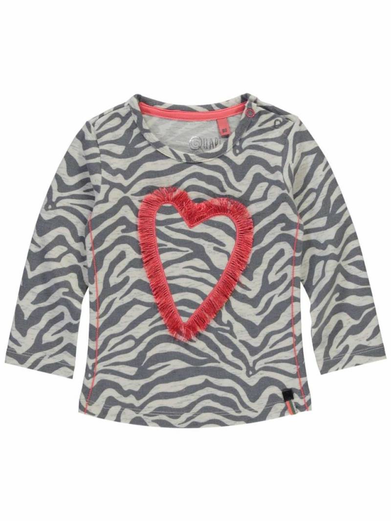 Quapi Raquel Longsleeve grey zebra von Quapi