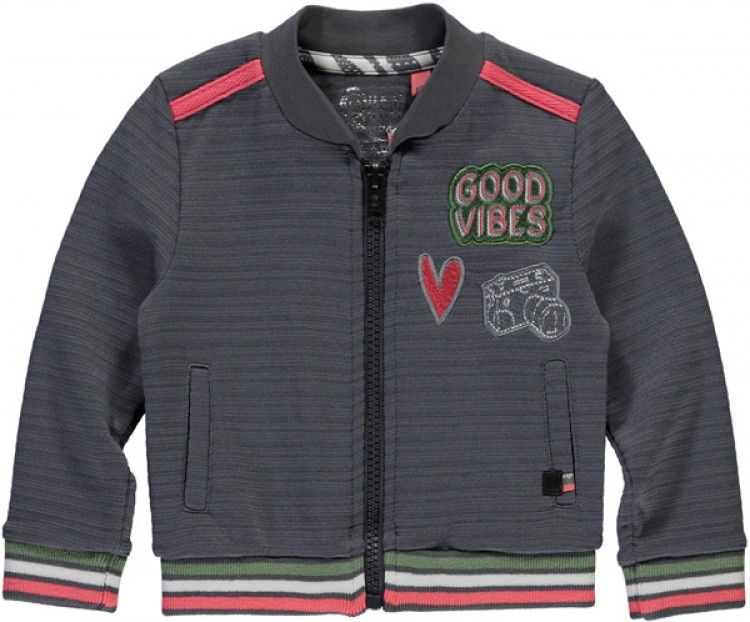 Quapi Reina Cardigan Mädchen grey von Quapi