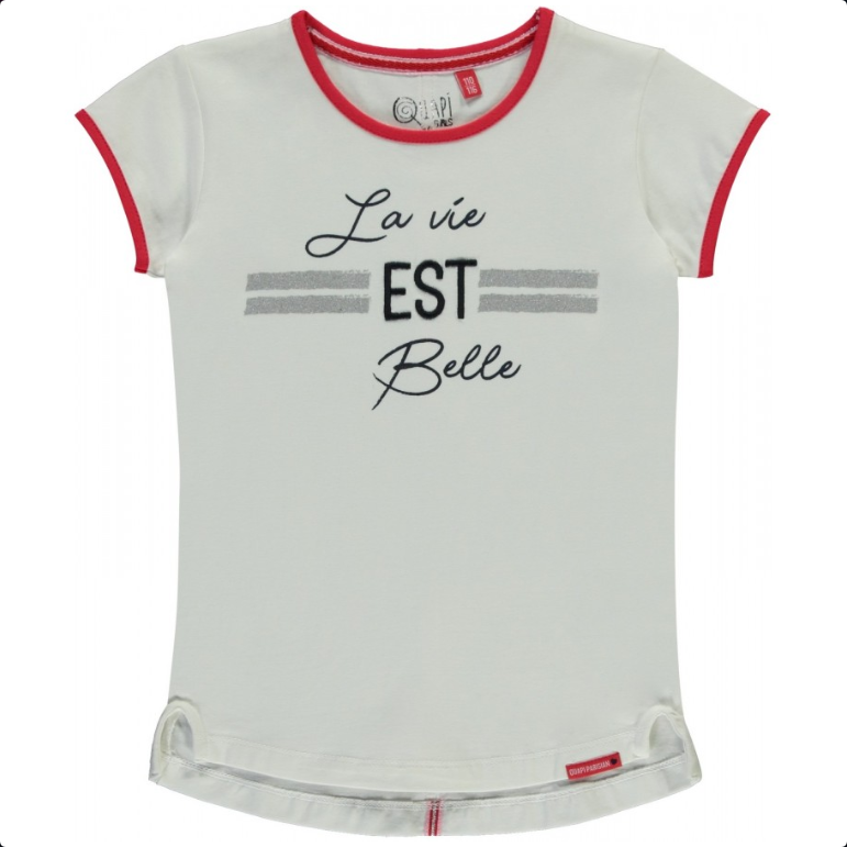 Quapi Sindy T-Shirt weiß Mädchen von Quapi