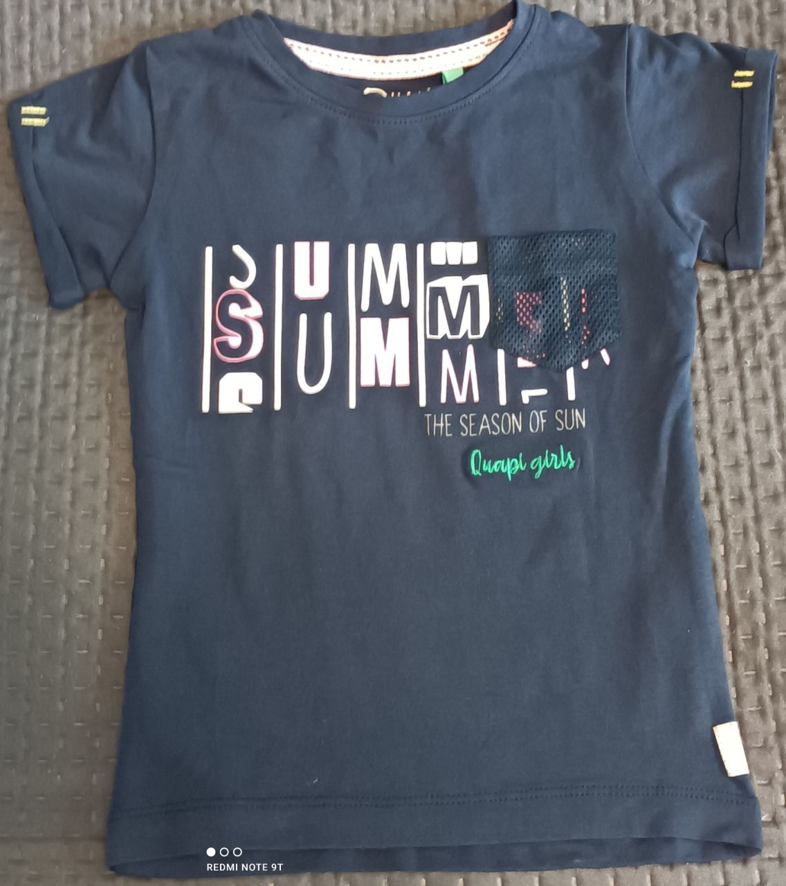 Quapi T-Shirt Sunayana navy Mädchen von Quapi