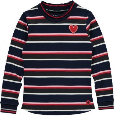 Quapi Tammy Longsleeve navy stripe von Quapi