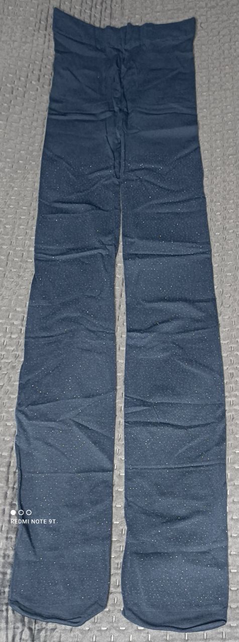 Quapi tights Loreen dark navy glitter Strumpfhose dünn von Quapi