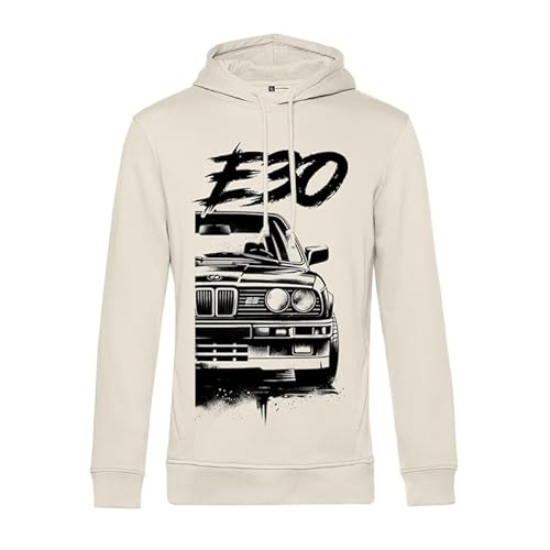 Quarter Mile Clothing Dynamischer Grunge E30 M3 inspirierter Kapuzenpullover von Quarter Mile Clothing