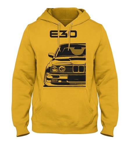 Quarter Mile Clothing E30 M3 Old School Herren Kapuzenpullover von Quarter Mile Clothing