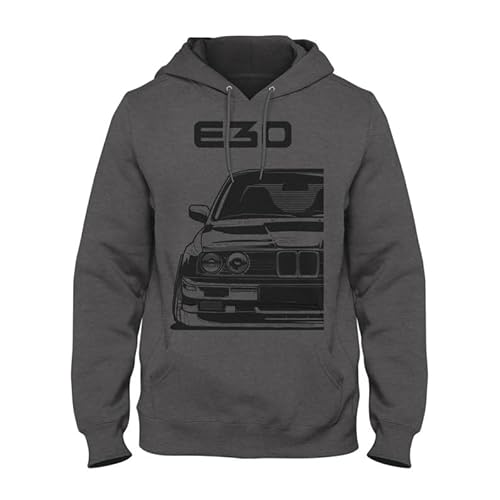 Quarter Mile Clothing E30 M3 Old School Herren Kapuzenpullover von Quarter Mile Clothing