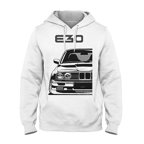 Quarter Mile Clothing E30 M3 Old School Herren Kapuzenpullover von Quarter Mile Clothing