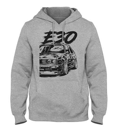 Quarter Mile Clothing E30 M3 Vintage Classic Herren Kapuzenpullover von Quarter Mile Clothing