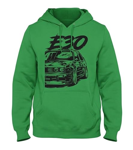 Quarter Mile Clothing E30 M3 Vintage Classic Herren Kapuzenpullover von Quarter Mile Clothing