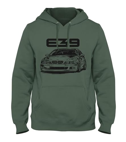 Quarter Mile Clothing Grunge Style E39 M5 Old School Herren Kapuzenpullover #4653 von Quarter Mile Clothing