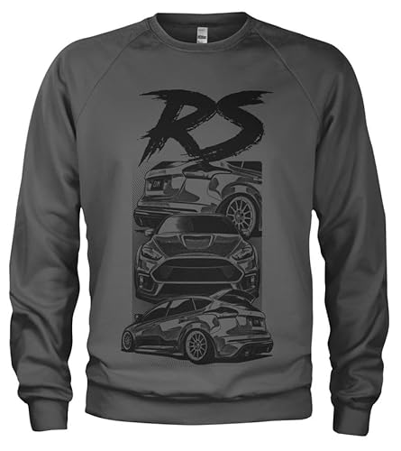 Quarter Mile Clothing RS Performance Focus ST Grunge Style Sweatshirt Sweater JDM von Quarter Mile Clothing