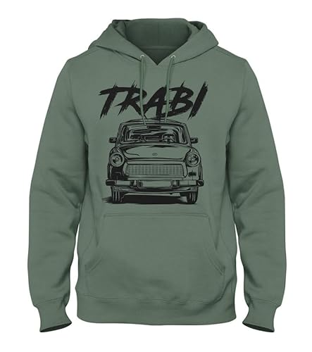 Quarter Mile Clothing Retro Simpson Trabant Trabi 601 Grunge Herren Kapuzenpullover #4702 von Quarter Mile Clothing