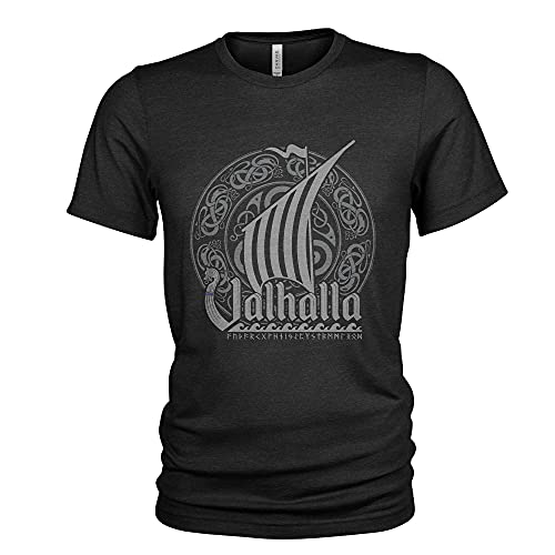 Wikinger T-Shirt Nordischer Gott Odin | Runen | Walküre | Ragnarök | Walhalla | Midgard | T Shirt der Nordischen Mythologie (XL, Vikings #9) von Quarter Mile Clothing