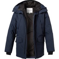 Quartz Co. Herren Daunenjacke blau unifarben von Quartz Co.