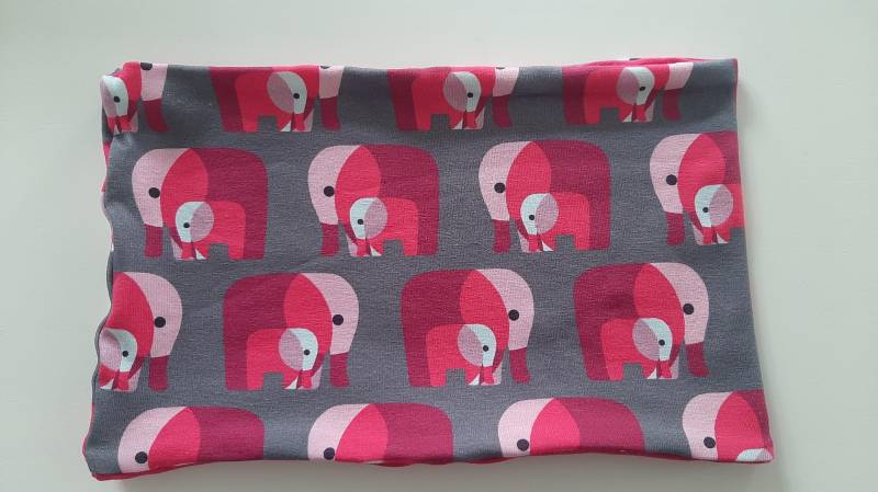 Loop Schlupfschal Halssocke Elefanten von QuatschundQuassel